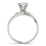 Tension Engagement Ring, Shape, in Sterling Silver - 84287