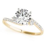 Tension Engagement Ring, Shape, in Yellow Gold - 84287