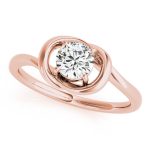 Love Knot Fashion Ring, in Rose Gold - 84340