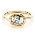 Love Knot Fashion Ring, in Yellow Gold - 84340