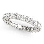 Eternity Ring, in White Gold - 84378