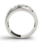 Diamond Fashion Ring, in White Gold - 84421