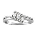 Diamond Fashion Ring, in White Gold - 84457