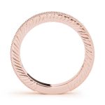 Channel Set Wedding Ring, in Rose Gold - 84472