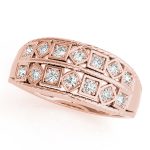 Diamond Fashion Ring, in Rose Gold - 84493