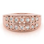 Diamond Fashion Ring, in Rose Gold - 84493