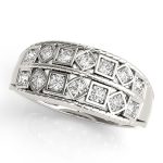 Diamond Fashion Ring, in White Gold - 84493