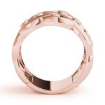 Diamond Fashion Ring, in Rose Gold - 84503