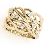 Diamond Fashion Ring, in Yellow Gold - 84503