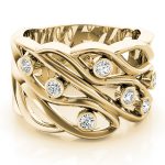 Diamond Fashion Ring, in Yellow Gold - 84503