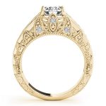 Antique Engagement Ring, Vintage Style, Shape, in Yellow Gold - 84517