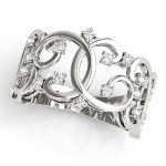 Diamond Fashion Ring, in White Gold - 84525