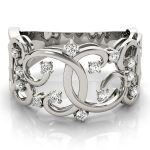 Diamond Fashion Ring, in Platinum - 84525