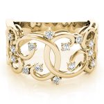 Diamond Fashion Ring, in Yellow Gold - 84525