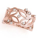 Diamond Fashion Ring, in Rose Gold - 84526