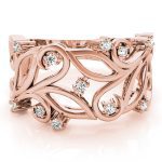 Diamond Fashion Ring, in Rose Gold - 84526