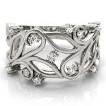 Diamond Fashion Ring, in White Gold - 84526