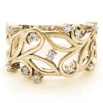 Diamond Fashion Ring, in Yellow Gold - 84526