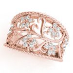 Diamond Fashion Ring, in Rose Gold - 84527