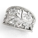 Diamond Fashion Ring, in Platinum - 84527