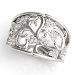 Diamond Fashion Ring, in Platinum - 84528