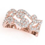 Diamond Fashion Ring, in Rose Gold - 84529