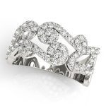 Diamond Fashion Ring, in Platinum - 84529