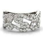 Diamond Fashion Ring, in Sterling Silver - 84529