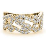 Diamond Fashion Ring, in Yellow Gold - 84529