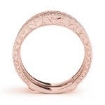 Wedding Band Wraps & Inserts, in Rose Gold - 84550