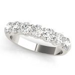 Anniversary Ring, in White Gold - M106