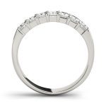 Anniversary Ring, in White Gold - M108