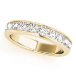 Anniversary Ring, in Yellow Gold - M110