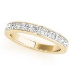 Anniversary Ring, in Yellow Gold - M112