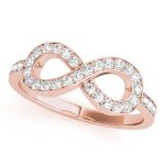 Diamond Fashion Ring, in Rose Gold - 84609