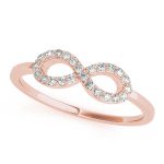 Diamond Fashion Ring, in Rose Gold - 84610