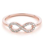 Diamond Fashion Ring, in Rose Gold - 84610