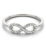 Diamond Fashion Ring, in White Gold - 84610