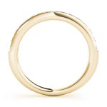 Channel Set Wedding Ring, in Yellow Gold - 50837