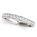 Channel Set Wedding Ring, in Yellow Gold - 50869