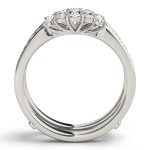 Diamond Wedding Ring, in Platinum - 84675