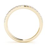 Prong Set Wedding Ring, in Yellow Gold - 50856