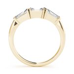 Fancy Shape Wedding Ring, in Yellow Gold - 50865