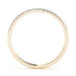 Prong Set Wedding Ring, in Yellow Gold - 50921