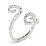 Diamond Fashion Ring, in Platinum - 84709