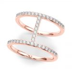 Diamond Fashion Ring, in Rose Gold - 84710