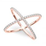 Diamond Fashion Ring, in Rose Gold - 84711