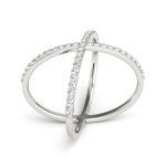 Diamond Fashion Ring, in Platinum - 84711