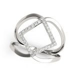 Diamond Fashion Ring, in Sterling Silver - 84713