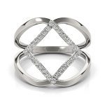 Diamond Fashion Ring, in Sterling Silver - 84713